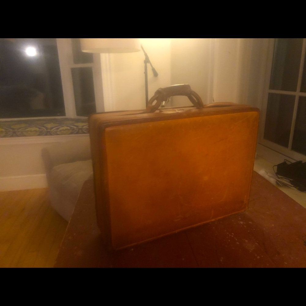 Vintage Hartmann Belting leather briefcase